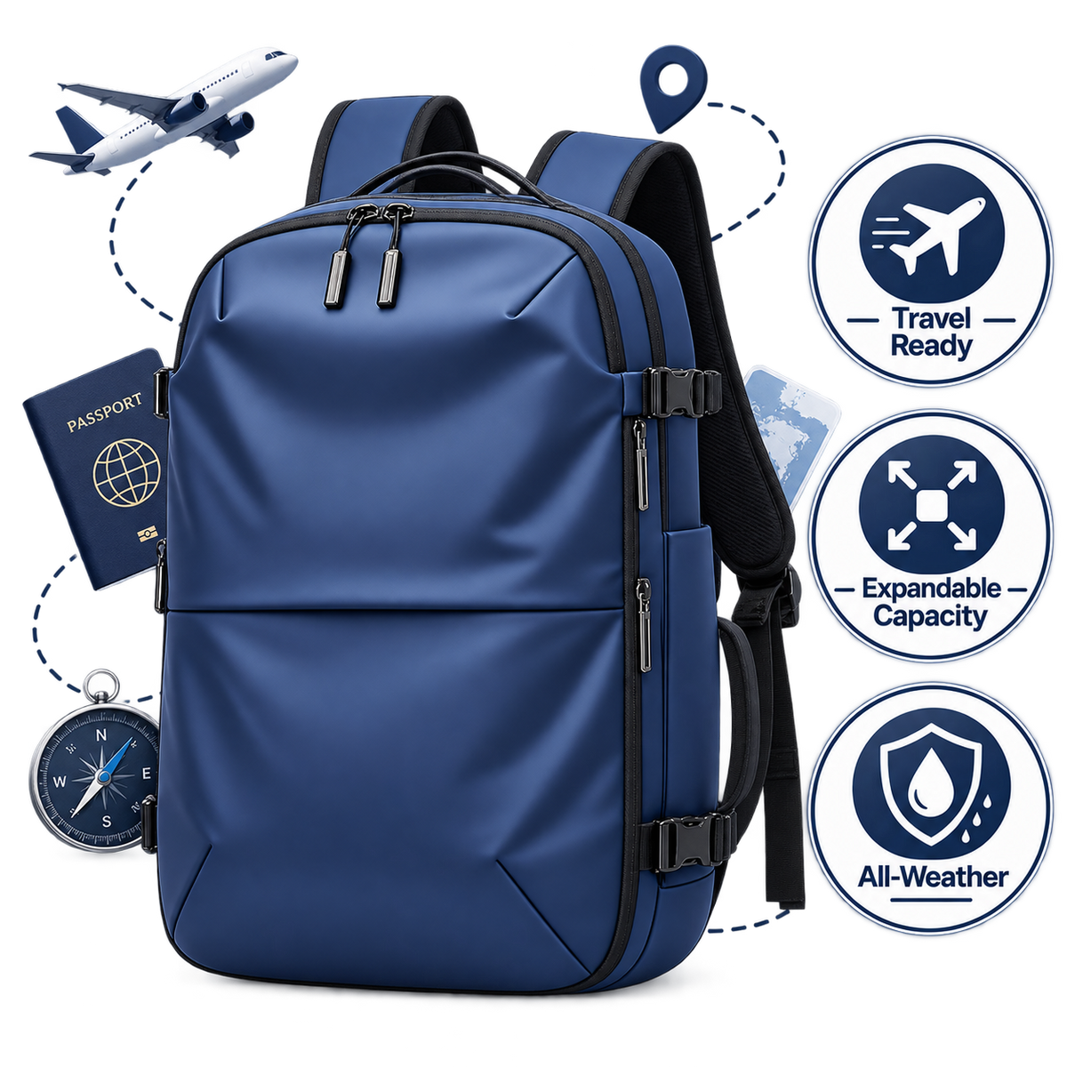 Nomadair™ - Vacuum Compression Backpack